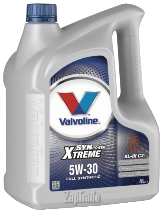 Купить моторное масло Valvoline SYNPOWER XTREME XL-III C3 SAE 5W-30, 4л, в интернет-магазине в Москве