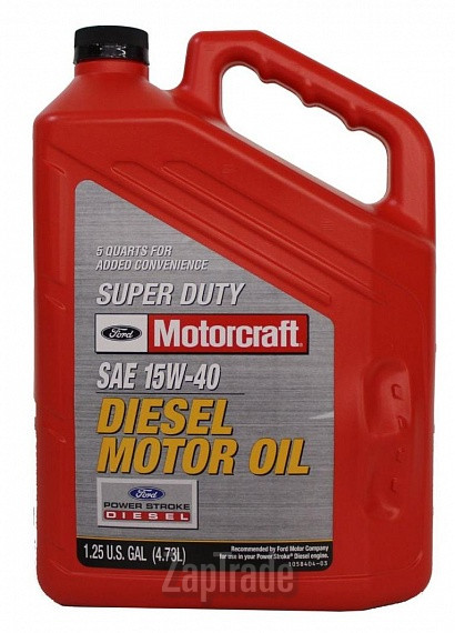 Купить моторное масло Ford Motorcraft 15W-40 Super Duty Diesel Motor Oil, в интернет-магазине в Москве