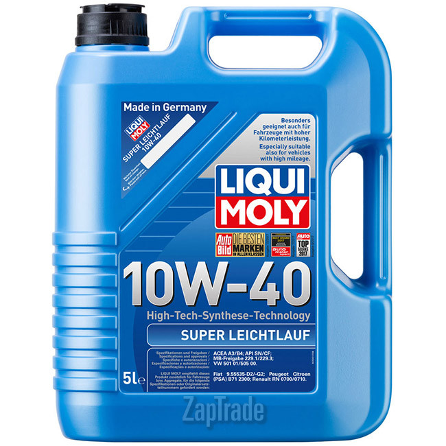 Купить моторное масло Liqui moly Super Leichtlauf, в интернет-магазине в Москве