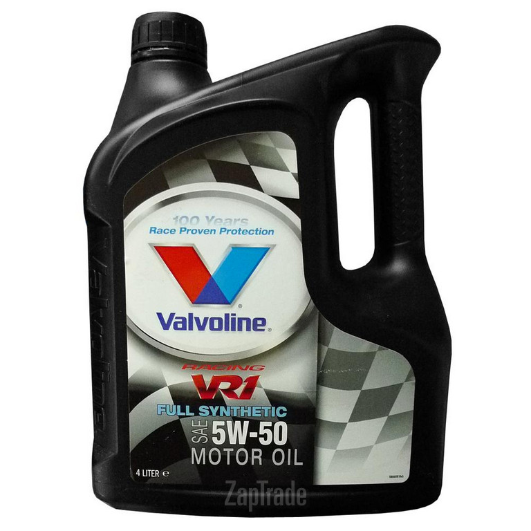 Купить моторное масло Valvoline Син. моторное масло VR1 RACING SAE 5W-50, 4л, в интернет-магазине в Москве