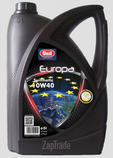 Купить моторное масло Unil EUROPA 10W40, в интернет-магазине в Москве