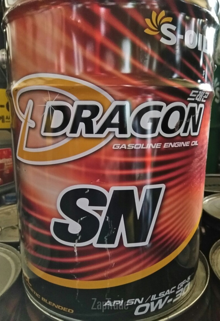 Купить моторное масло S-oil DRAGON SN, в интернет-магазине в Москве
