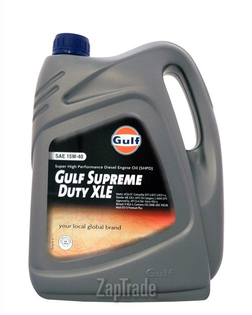 Купить моторное масло Gulf Supreme Duty XLE, в интернет-магазине в Москве