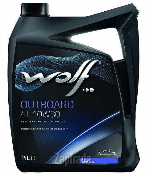 Купить моторное масло Wolf OUTBOARD 4T 10W30, в интернет-магазине в Москве