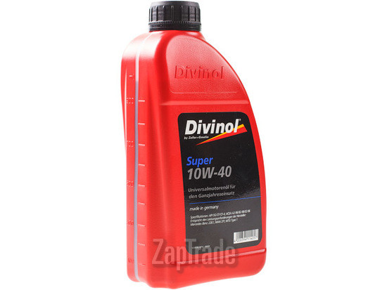 Купить моторное масло Divinol Super 10W40, в интернет-магазине в Москве