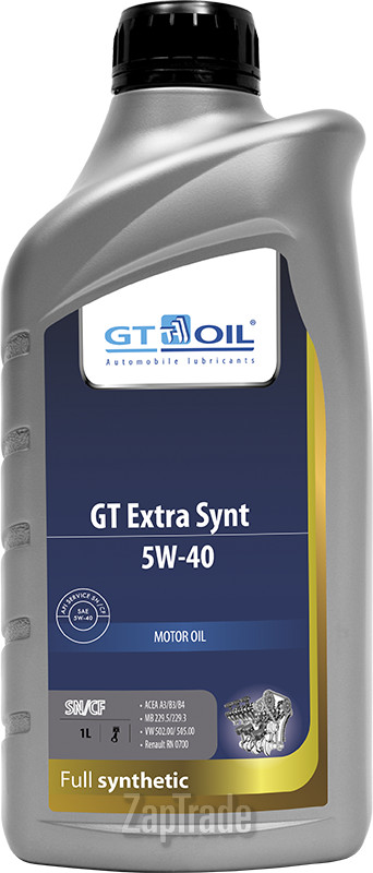 Купить моторное масло Gt oil GT Extra Synt, в интернет-магазине в Москве