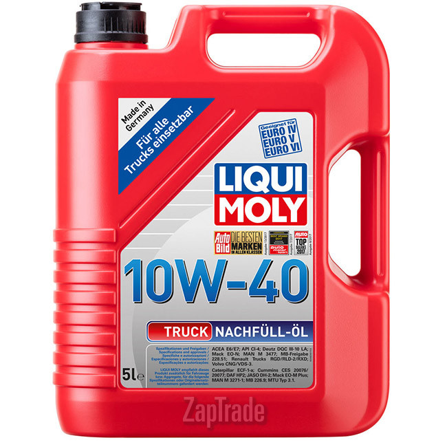 Купить моторное масло Liqui moly Truck Nachfull-Oil, в интернет-магазине в Москве