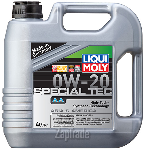Купить моторное масло Liqui moly Special Tec AA, в интернет-магазине в Москве