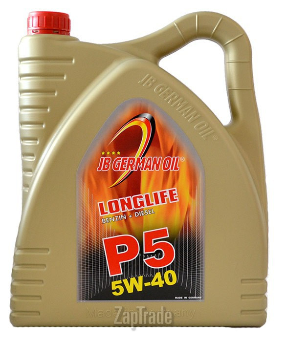 Купить моторное масло Jb german oil Longlife P5 5W-40, в интернет-магазине в Москве