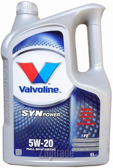 Купить моторное масло Valvoline SynPower FE, в интернет-магазине в Москве