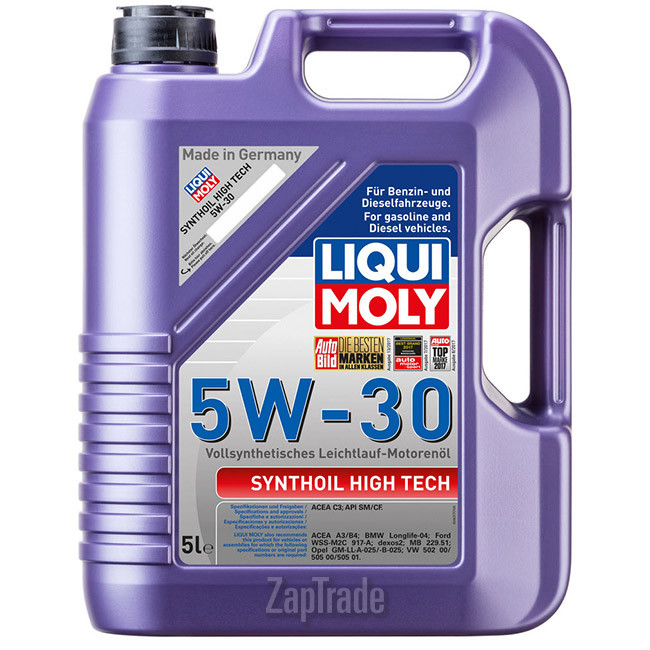Купить моторное масло Liqui moly Synthoil High Tech, в интернет-магазине в Москве