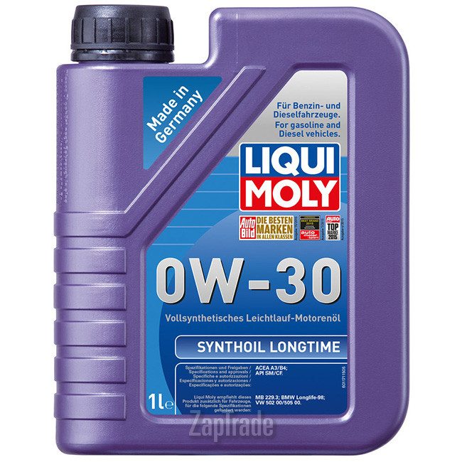 Купить моторное масло Liqui moly Synthoil Longtime, в интернет-магазине в Москве