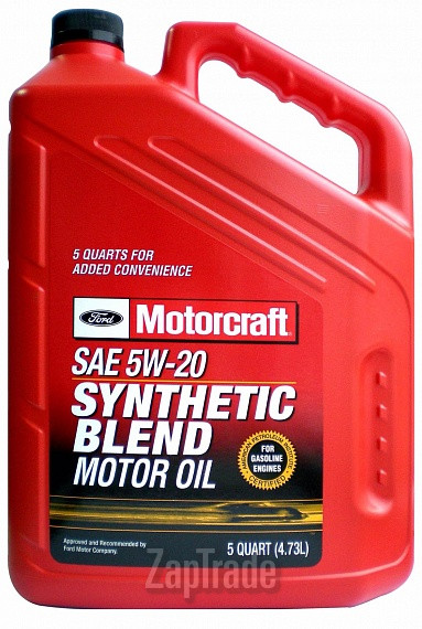 Купить моторное масло Ford Motorcraft Premium Synthetic Blend 5W-20, в интернет-магазине в Москве
