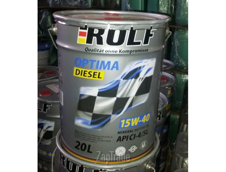 Купить моторное масло Rolf Optima Diesel SAE 15W-40, в интернет-магазине в Москве