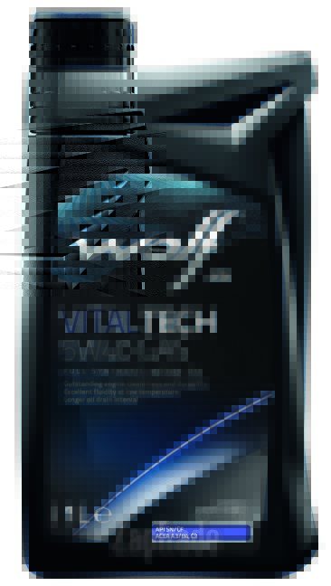 Купить моторное масло Wolf VITALTECH 5W40 GAS, в интернет-магазине в Москве