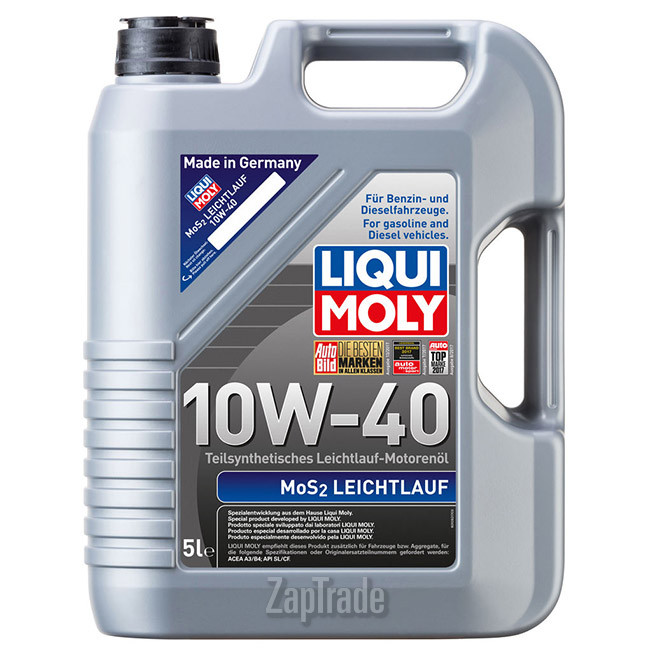 Купить моторное масло Liqui moly MoS2 Leichtlauf, в интернет-магазине в Москве