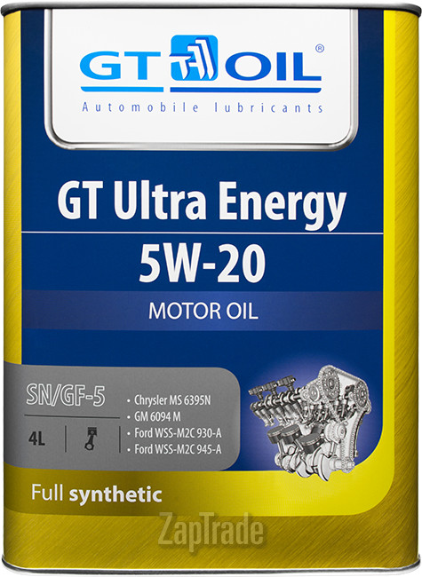 Купить моторное масло Gt oil GT Ultra Energy, в интернет-магазине в Москве
