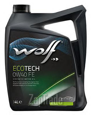 Купить моторное масло Wolf ECOTECH 0W40 FE, в интернет-магазине в Москве