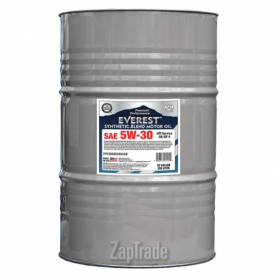 Купить моторное масло Everest Synthetic Blend, в интернет-магазине в Москве