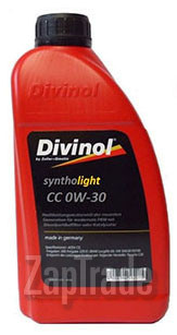 Купить моторное масло Divinol Syntholight CC 0W-30, в интернет-магазине в Москве