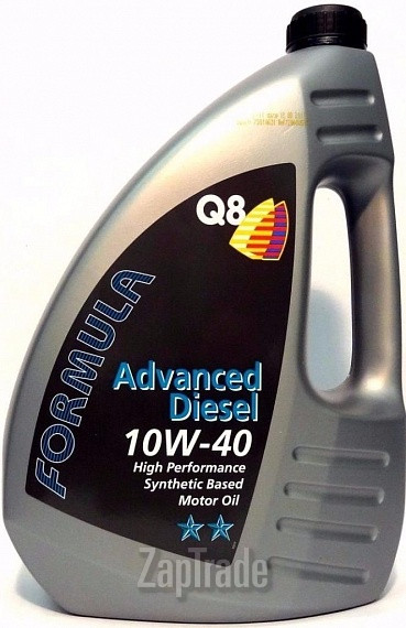 Купить моторное масло Q8 Formula Advanced Diesel 10W-40, в интернет-магазине в Москве