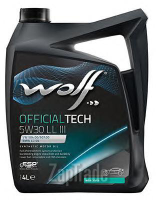 Купить моторное масло Wolf OFFICIALTECH 5W30 LL III, в интернет-магазине в Москве