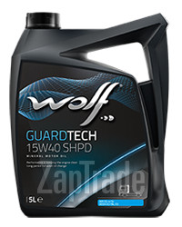 Купить моторное масло Wolf GUARDTECH 15W40 SHPD, в интернет-магазине в Москве