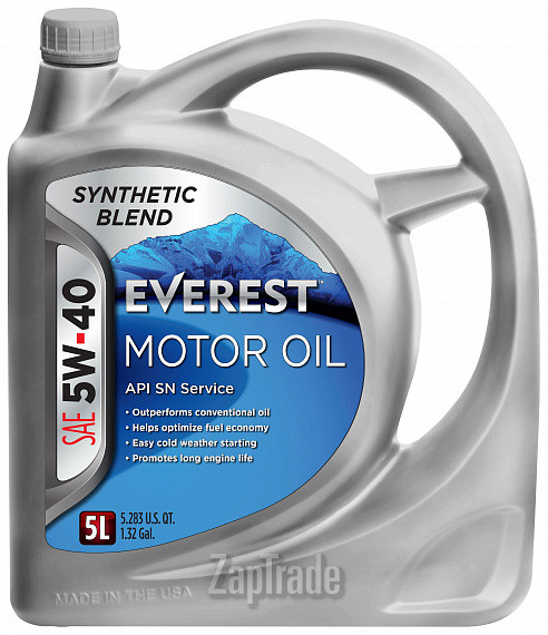 Купить моторное масло Everest Synthetic Blend, в интернет-магазине в Москве