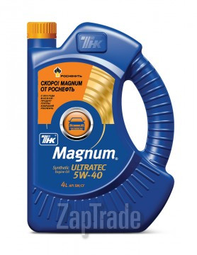 Купить моторное масло Тнк Magnum Ultratec 5W-40, в интернет-магазине в Москве