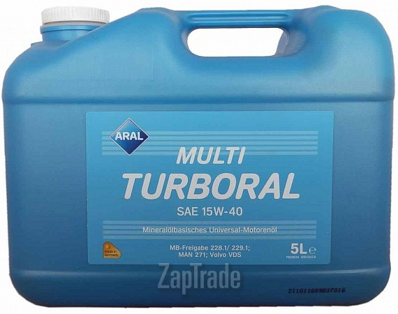 Купить моторное масло Aral MultiTurboral, в интернет-магазине в Москве