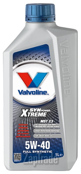 Купить моторное масло Valvoline SYNPOWER XTREME MST SAE C3 5W-40, 1л, в интернет-магазине в Москве