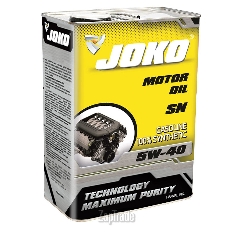 Купить моторное масло Joko GASOLINE 100% Synthetic, в интернет-магазине в Москве