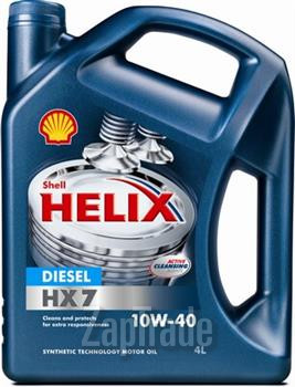 Купить моторное масло Shell Helix Diesel HX7, в интернет-магазине в Москве