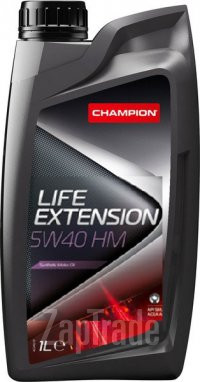 Купить моторное масло Champion oil LIFE EXTENSION 5W40 HM, в интернет-магазине в Москве