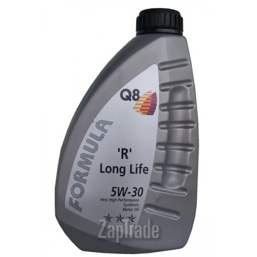 Купить моторное масло Q8 Formula R Long Life 5W-30, в интернет-магазине в Москве