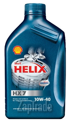 Купить моторное масло Shell Helix HX7 SAE 10W-40, в интернет-магазине в Москве