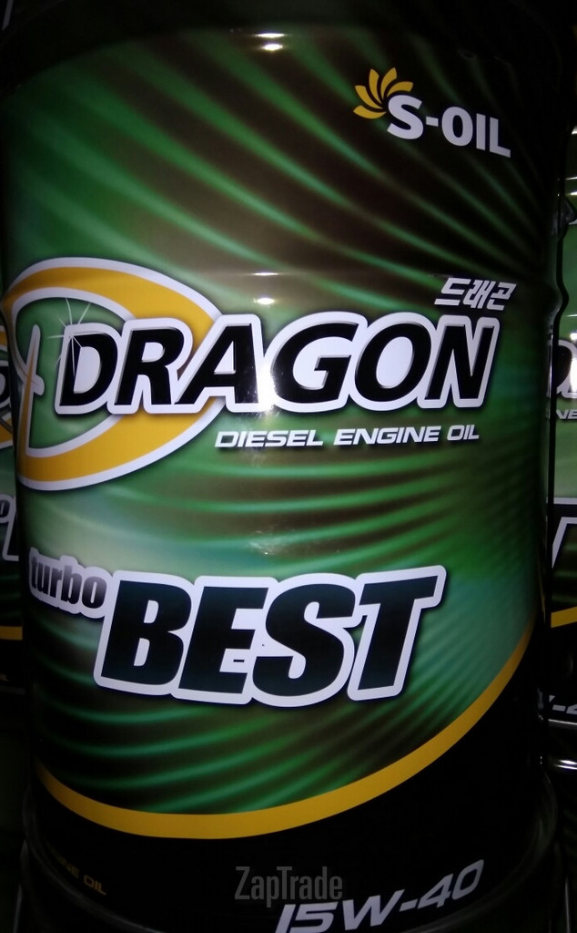 Купить моторное масло S-oil DRAGON TURBO BEST, в интернет-магазине в Москве