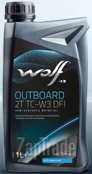 Купить моторное масло Wolf OUTBOARD 2T TC-W3 DFI, в интернет-магазине в Москве