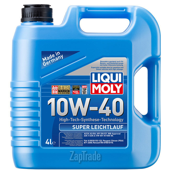 Купить моторное масло Liqui moly Super Leichtlauf, в интернет-магазине в Москве