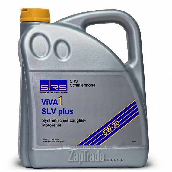 Купить моторное масло Srs Viva 1 SLV Plus 5W-30, в интернет-магазине в Москве