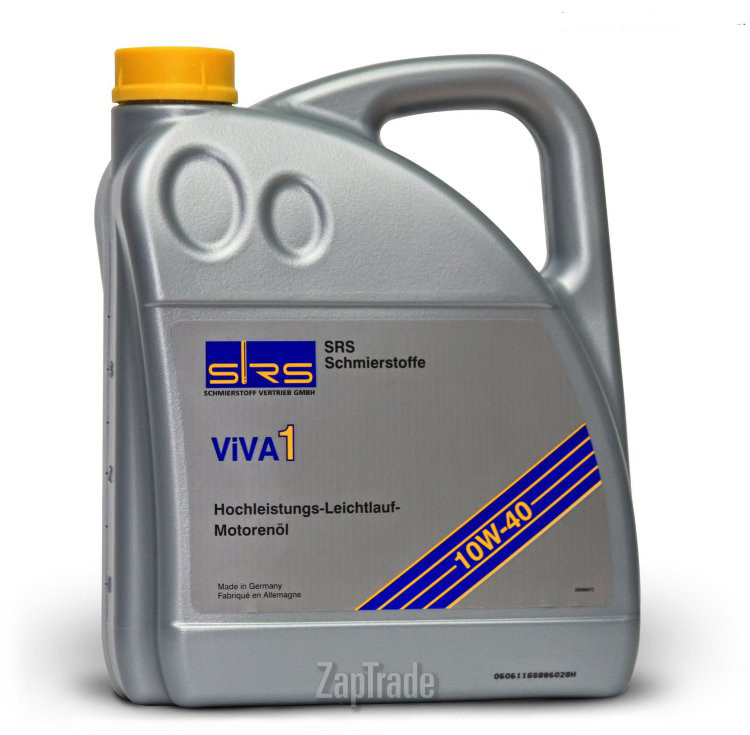 Купить моторное масло Srs VIVA 1 10W-40, в интернет-магазине в Москве