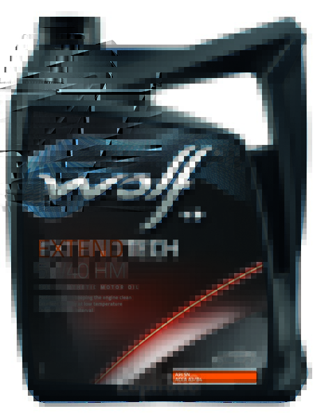 Купить моторное масло Wolf EXTENDTECH 5W40 HM, в интернет-магазине в Москве