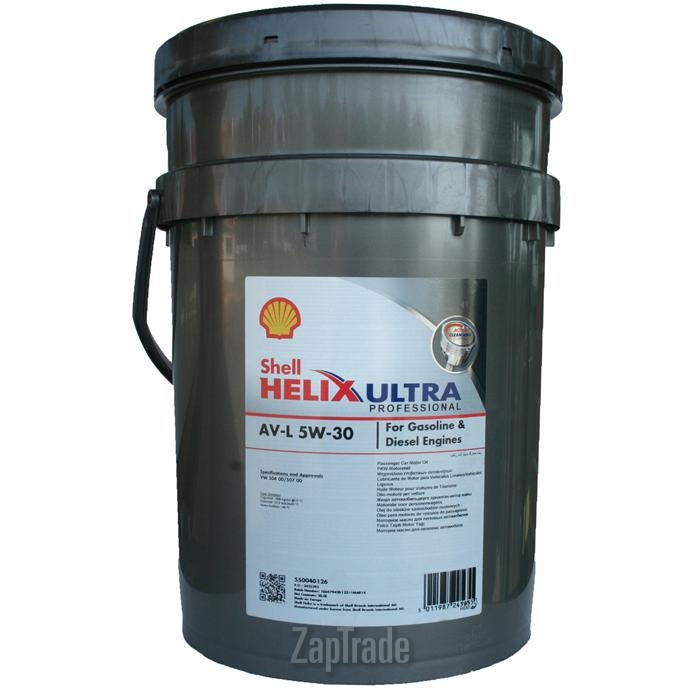 Купить моторное масло Shell Helix Ultra Professional AV-L, в интернет-магазине в Москве