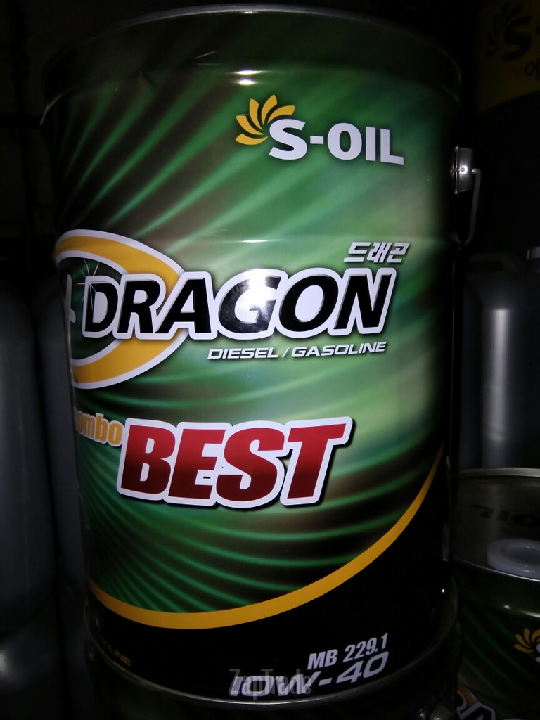 Купить моторное масло S-oil DRAGON COMBO BEST, в интернет-магазине в Москве
