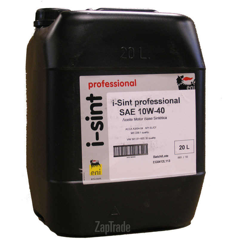 Купить моторное масло Eni I-Sint professional, в интернет-магазине в Москве