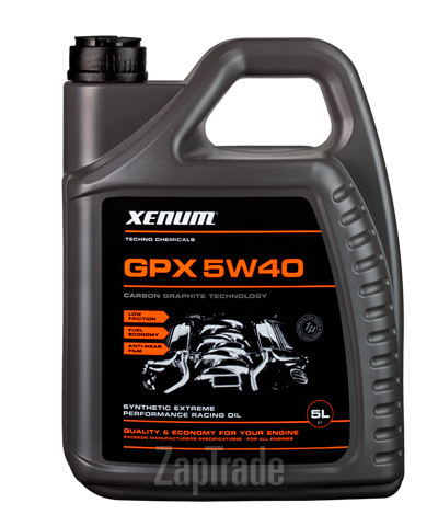 Купить моторное масло Xenum GPX 5W40 с микрографитом, в интернет-магазине в Москве