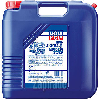 Купить моторное масло Liqui moly НС-синтетическое моторное масло LKW-Leichtlauf-Motoroil Basic 10W-40, в интернет-магазине в Москве