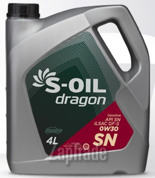 Купить моторное масло S-oil DRAGON SN, в интернет-магазине в Москве