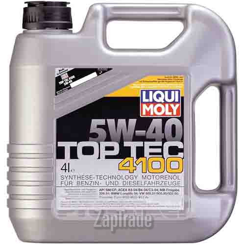 Купить моторное масло Liqui moly Top Tec 4100, в интернет-магазине в Москве