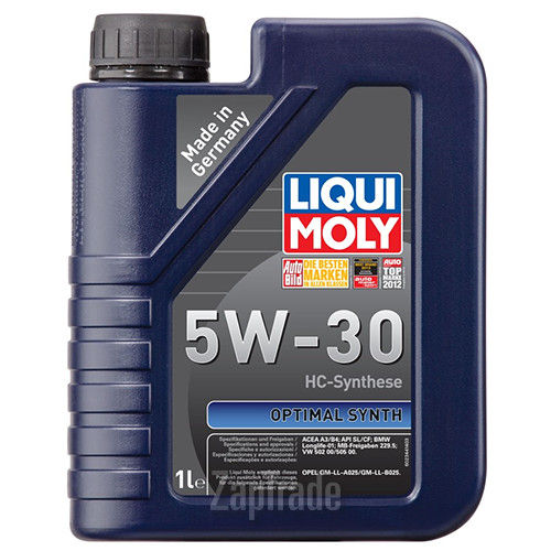 Купить моторное масло Liqui moly Optimal Synth, в интернет-магазине в Москве